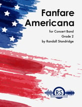 Fanfare Americana Concert Band sheet music cover